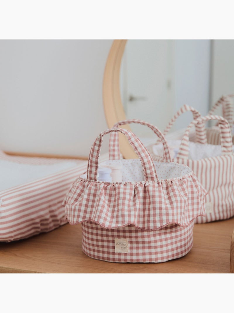 Walking Mum - Panier de rangement Marron - Kiabi
