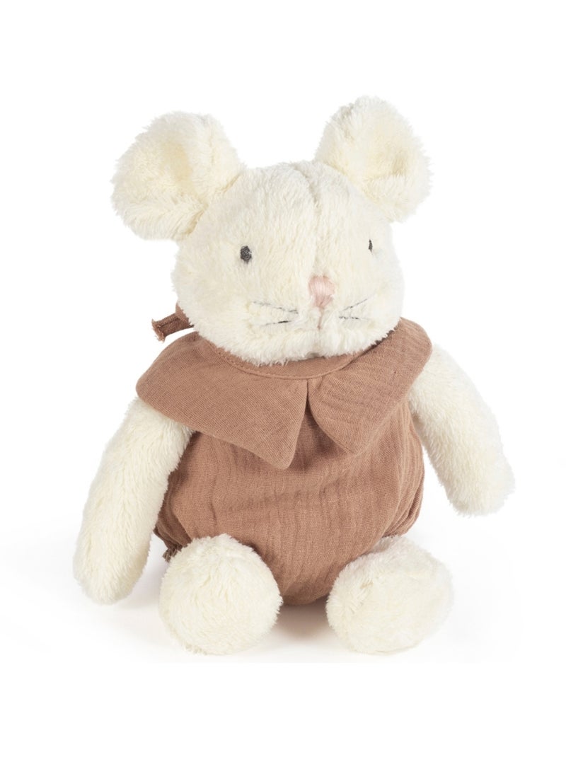 Walking Mum - Peluche souris Poppy Marron - Kiabi