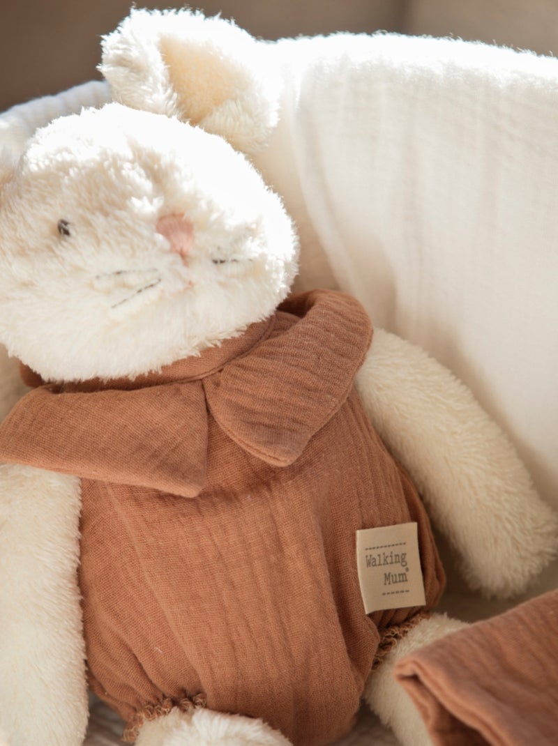 Walking Mum - Peluche souris Poppy Marron - Kiabi