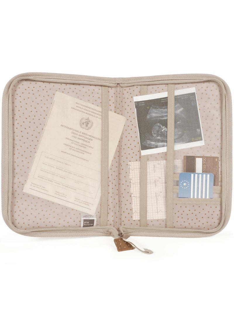 Walking Mum - Protège carnet de santé Marron - Kiabi