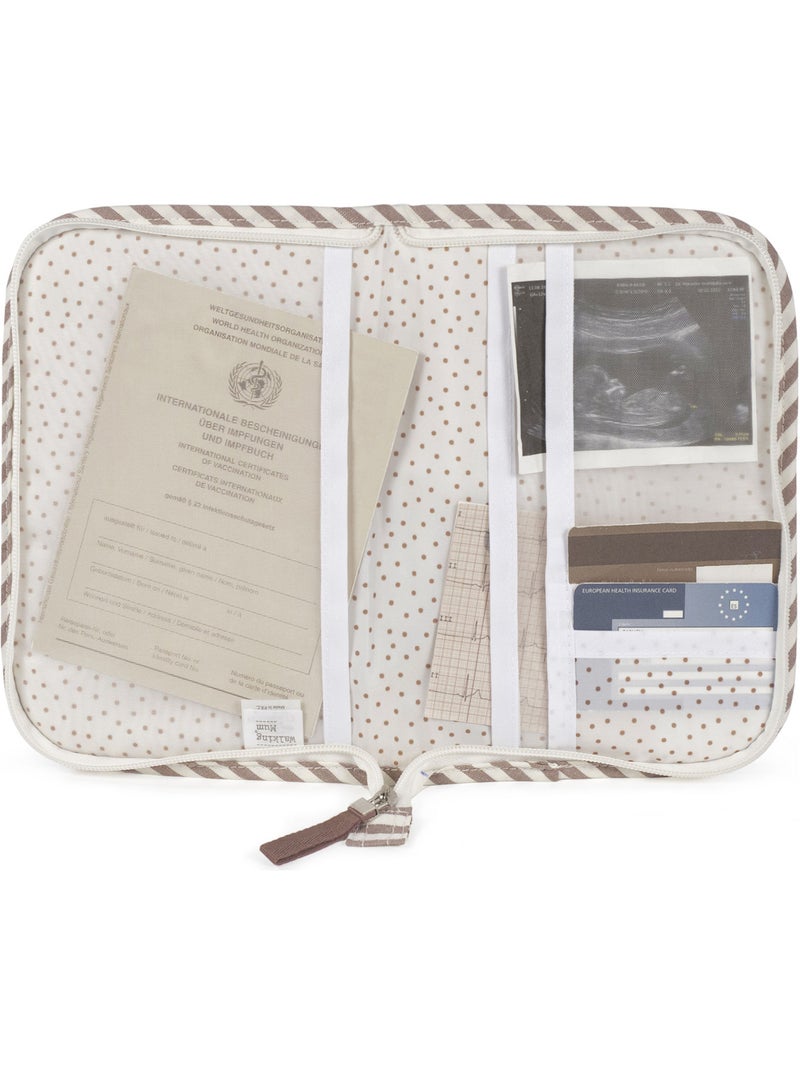 Walking Mum - Protège carnet de santé Marron - Kiabi