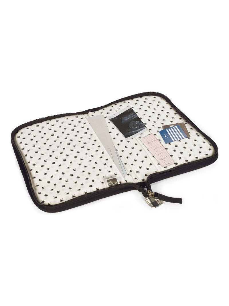 Walking Mum - Protège carnet de santé Noir - Kiabi
