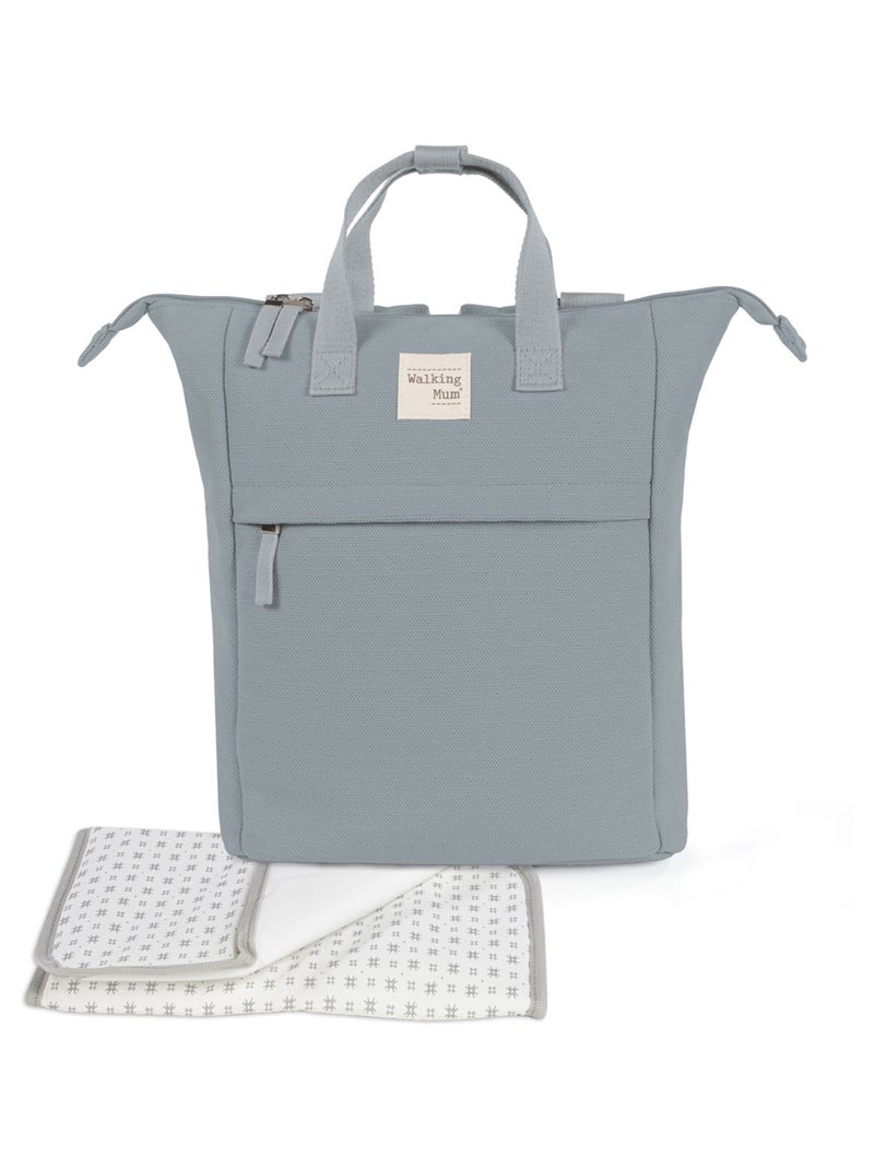 Walking Mum - Sac à dos Bleu - Kiabi