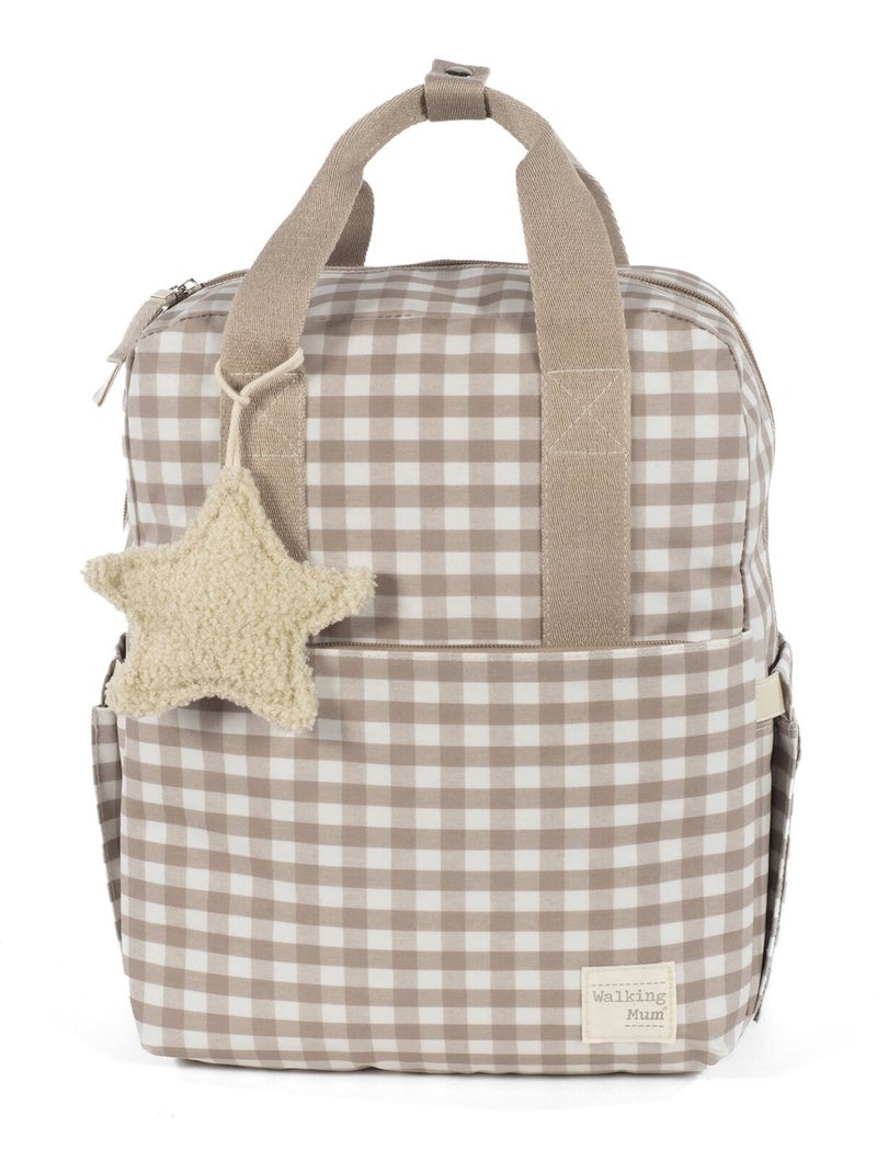 Walking Mum - Sac à dos Caetana Sand Beige - Kiabi