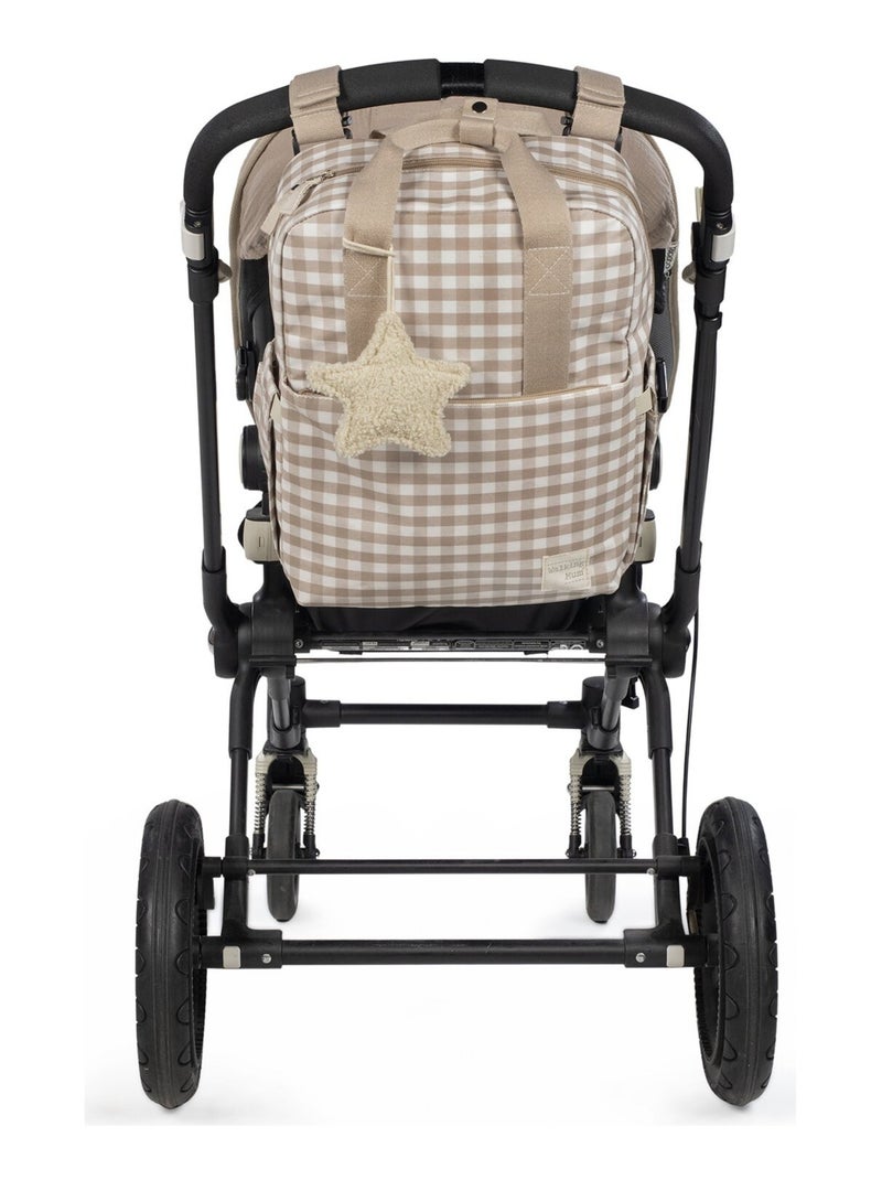 Walking Mum - Sac à dos Caetana Sand Beige - Kiabi
