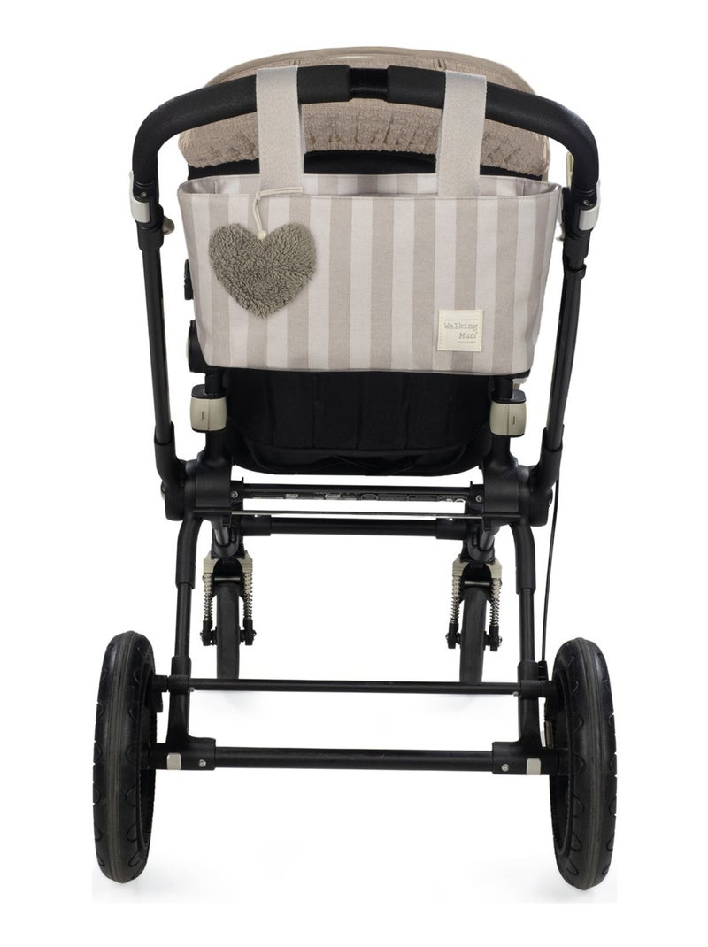 Walking Mum - Sac à poussette Beige - Kiabi