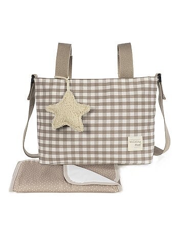 Walking Mum - Sac à poussette Crossbody Caetana Sand