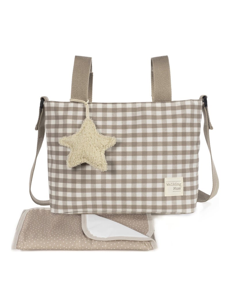 Walking Mum - Sac à poussette Crossbody Caetana Sand Beige - Kiabi