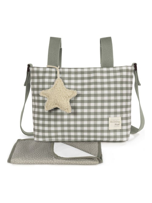 Walking mum - sac à poussette crossbody caetana stone - Kiabi Walking mum - sac à poussette crossbody caetana stone - Kiabi