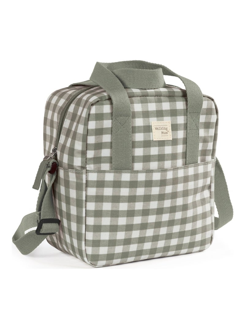 Walking Mum - Sac isotherme biberons Caetana Stone Vert - Kiabi