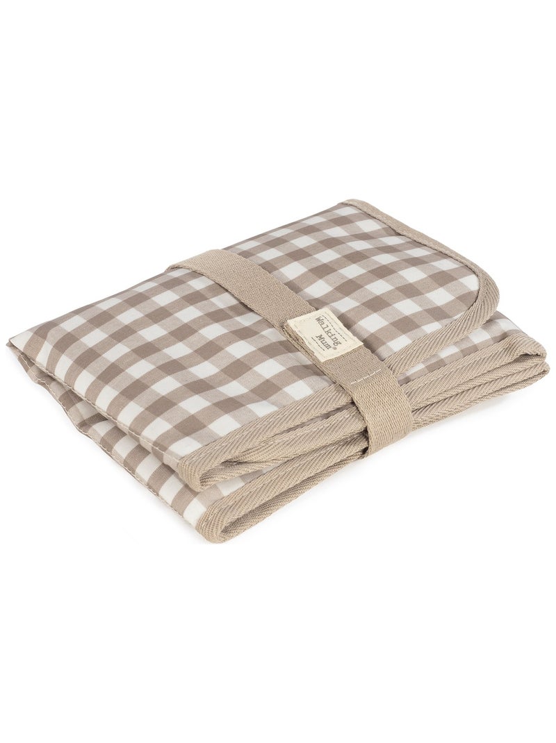 Walking Mum - Tapis à langer Caetana Sand Beige - Kiabi