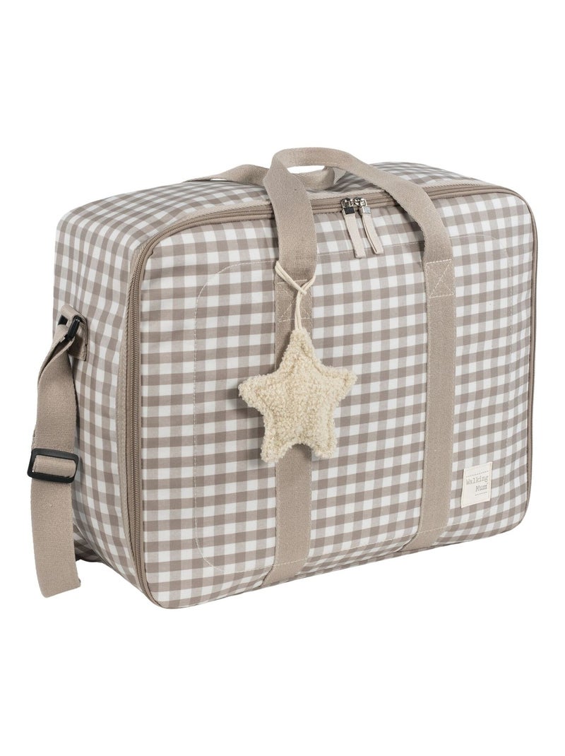 Walking Mum - Valise de maternité Caetana Sand Beige - Kiabi
