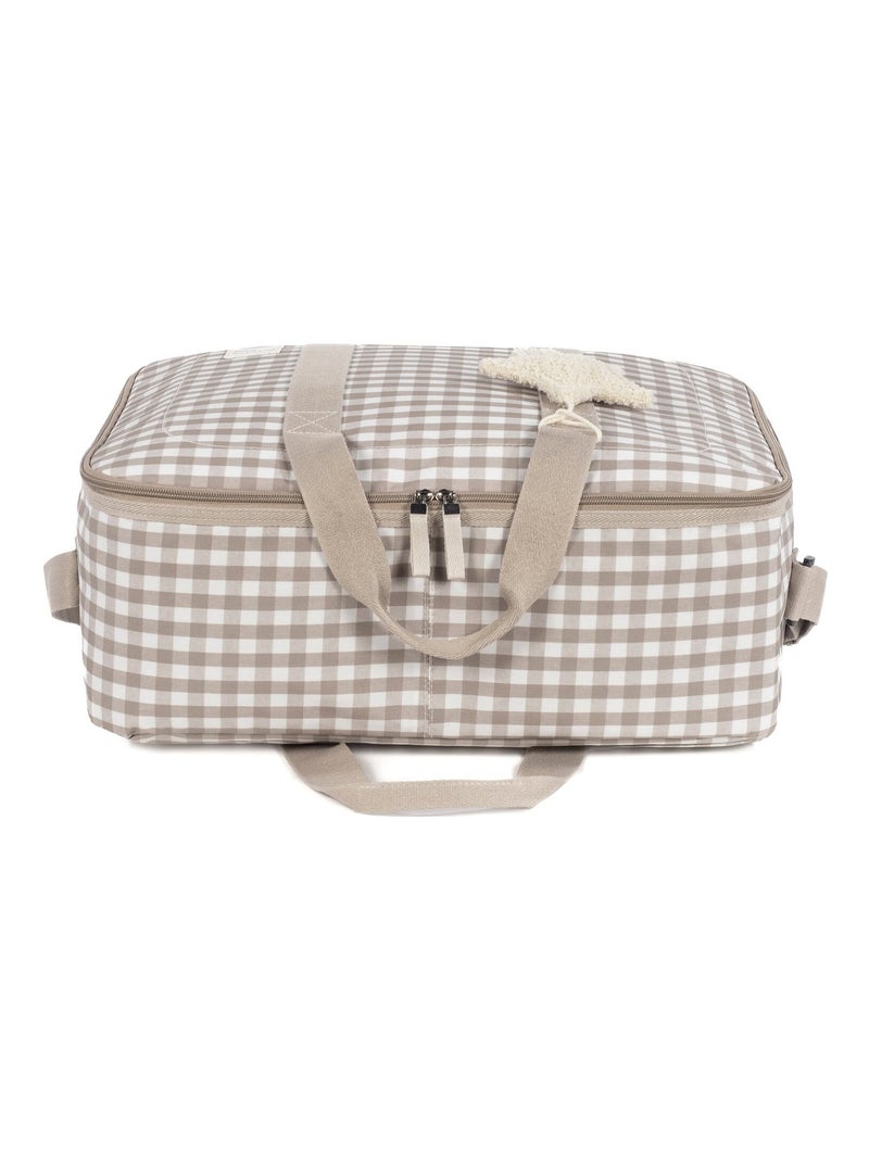 Walking Mum - Valise de maternité Caetana Sand Beige - Kiabi