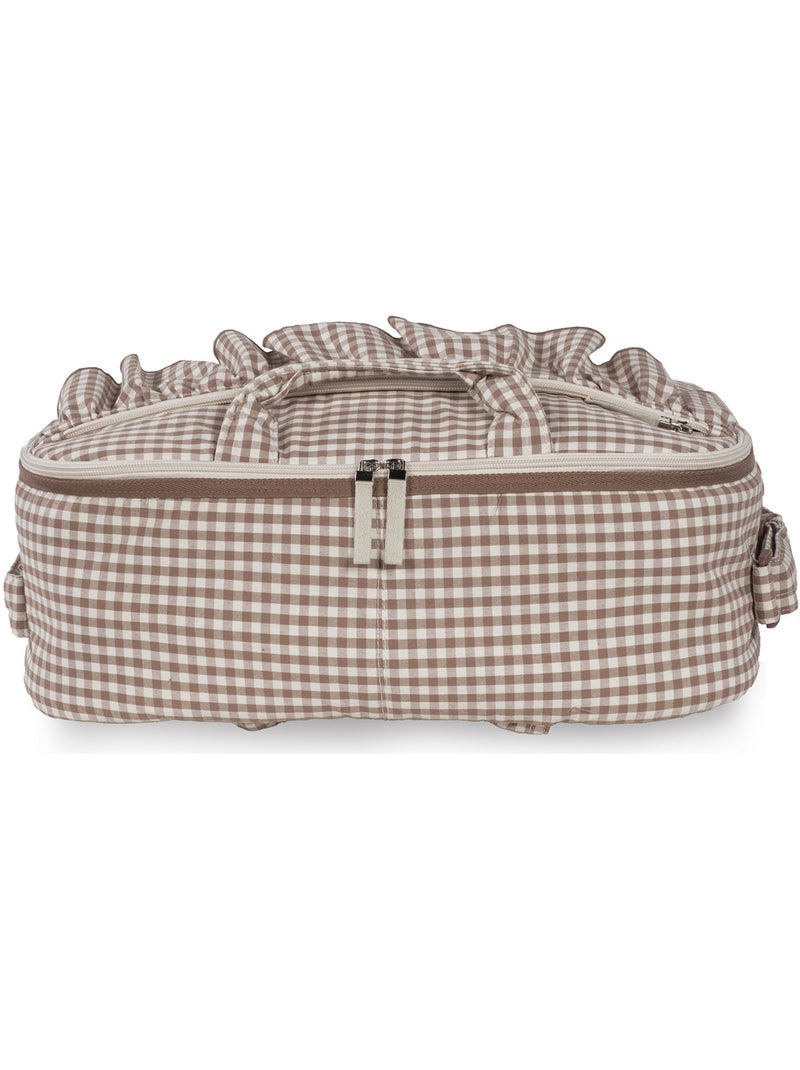 Walking Mum - Valise de maternité Marron - Kiabi