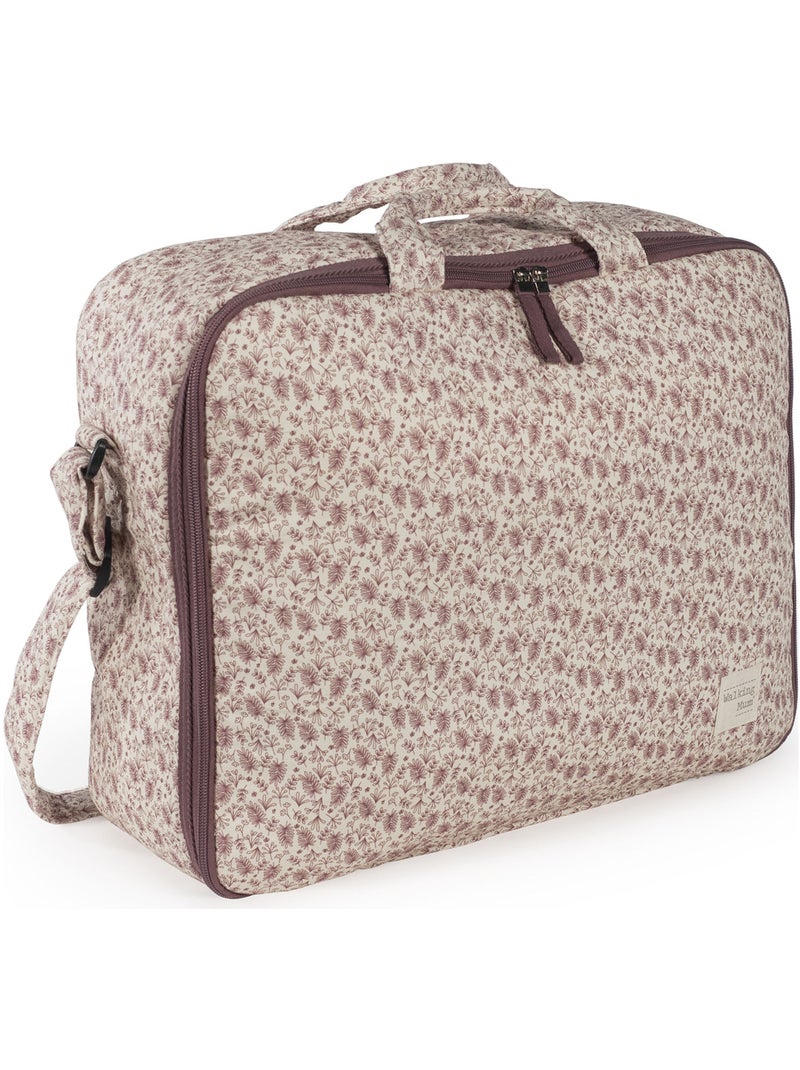 Walking Mum - Valise de maternité Violet - Kiabi