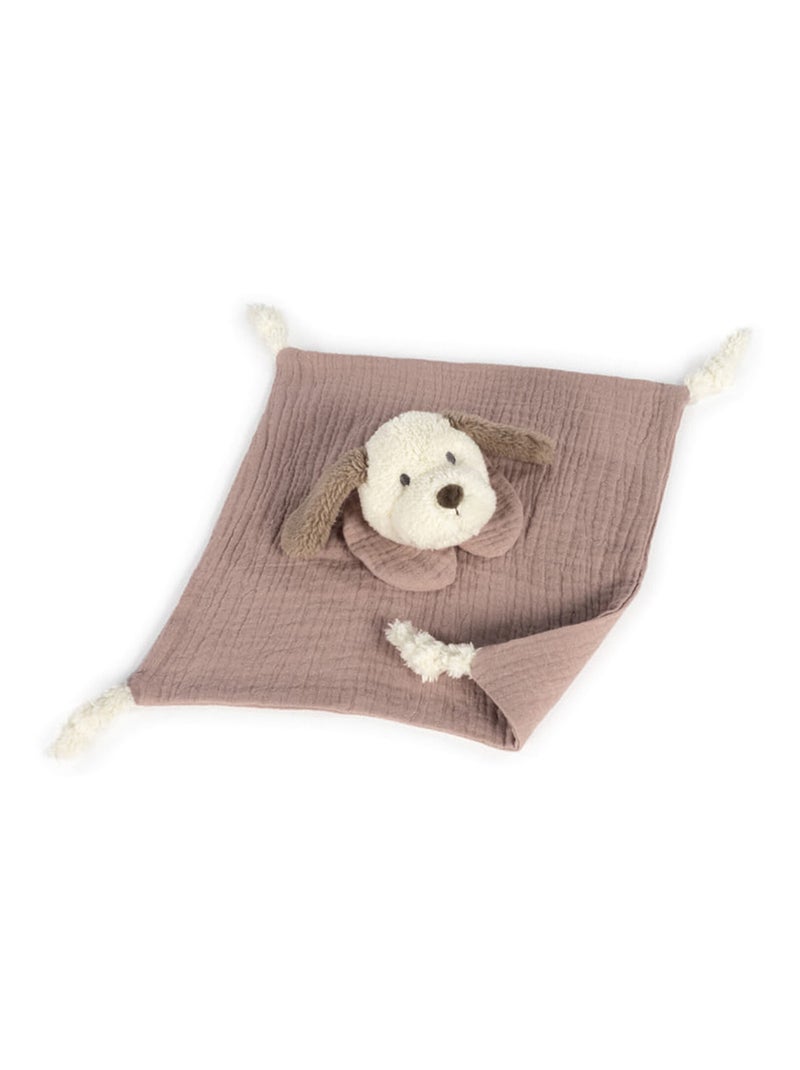 Walking Mum | Doudou chien en gaze de coton Sintra Beige - Kiabi