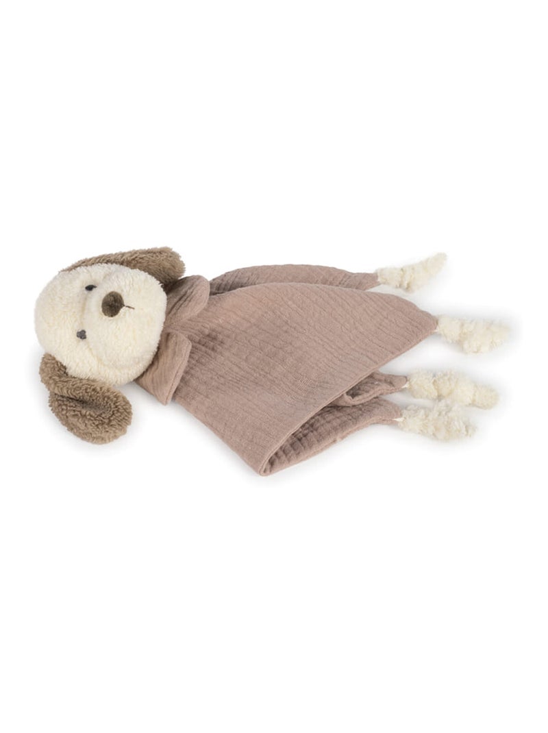 Walking Mum | Doudou chien en gaze de coton Sintra Beige - Kiabi