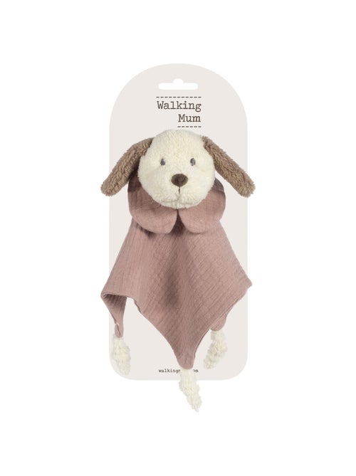 Walking Mum | Doudou chien en gaze de coton Sintra - Kiabi
