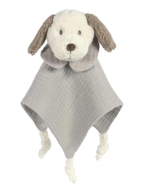 Walking Mum | Doudou chien en gaze de coton Sintra - Kiabi