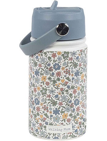 Walking Mum | Gourde isotherme avec paille anti-fuite Summer