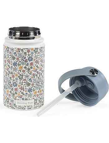 Walking Mum | Gourde isotherme avec paille anti-fuite Summer