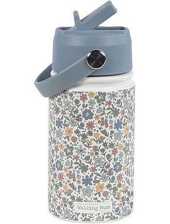 Walking Mum | Gourde isotherme avec paille anti-fuite Summer