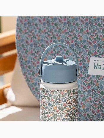 Walking Mum | Gourde isotherme avec paille anti-fuite Summer