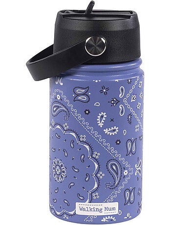 Walking Mum | Gourde isotherme avec paille anti-fuite Summer