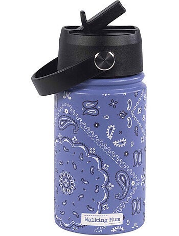 Walking Mum | Gourde isotherme avec paille anti-fuite Summer