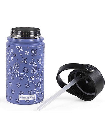 Walking Mum | Gourde isotherme avec paille anti-fuite Summer