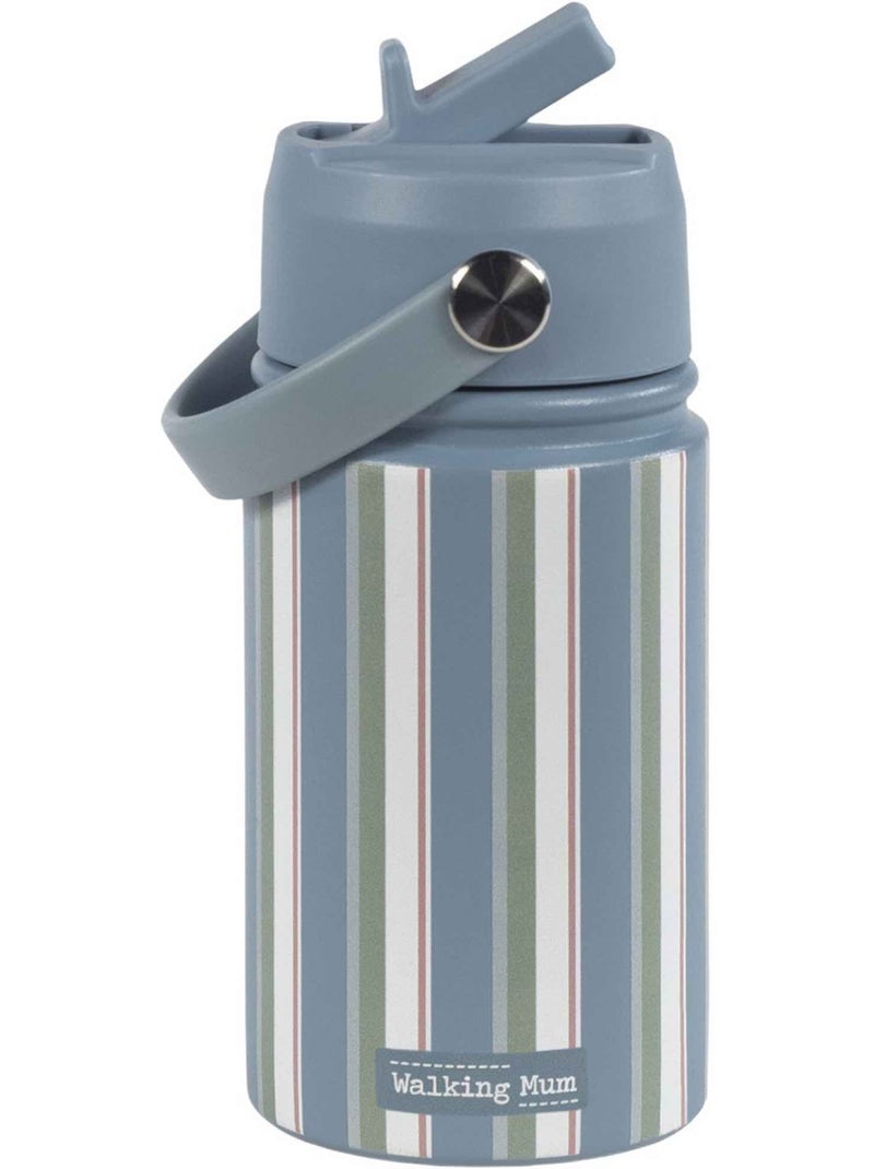 Walking Mum | Gourde isotherme avec paille anti-fuite Summer Vert - Kiabi