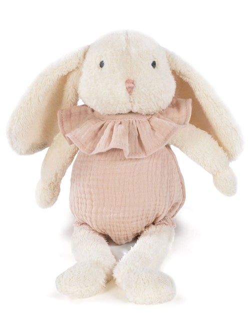 Walking Mum | Peluche lapin velours et coton - Kiabi