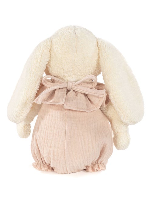 Walking Mum | Peluche lapin velours et coton - Kiabi