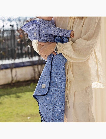 Walking Mum | Poncho de plage microfibre bébé SPF 50+ Summer