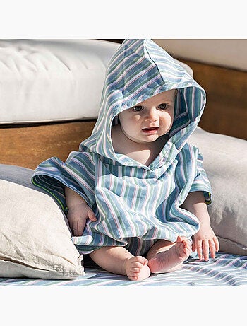 Walking Mum | Poncho de plage microfibre bébé SPF 50+ Summer