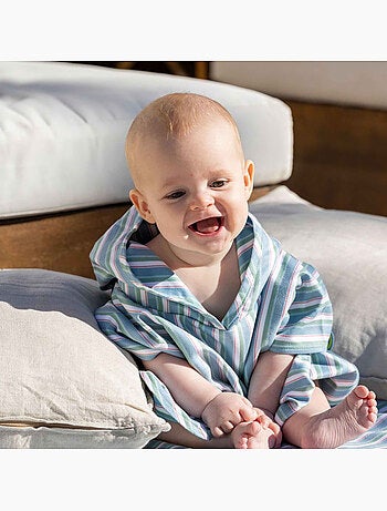 Walking Mum | Poncho de plage microfibre bébé SPF 50+ Summer