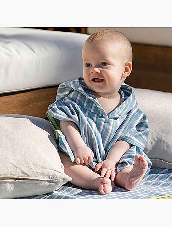 Walking Mum | Poncho de plage microfibre bébé SPF 50+ Summer