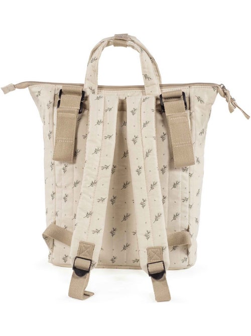 Walking Mum | Sac à dos langer en coton imperméable Mimosa - Kiabi