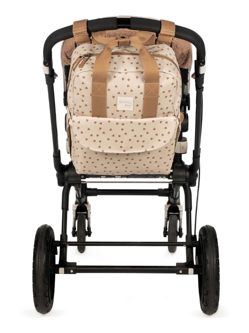 Walking Mum | Sac à dos langer Poppy Marron clair - Kiabi