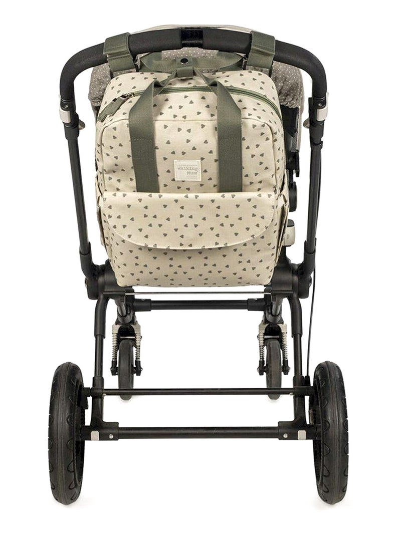 Walking Mum | Sac à dos langer Poppy Vert - Kiabi