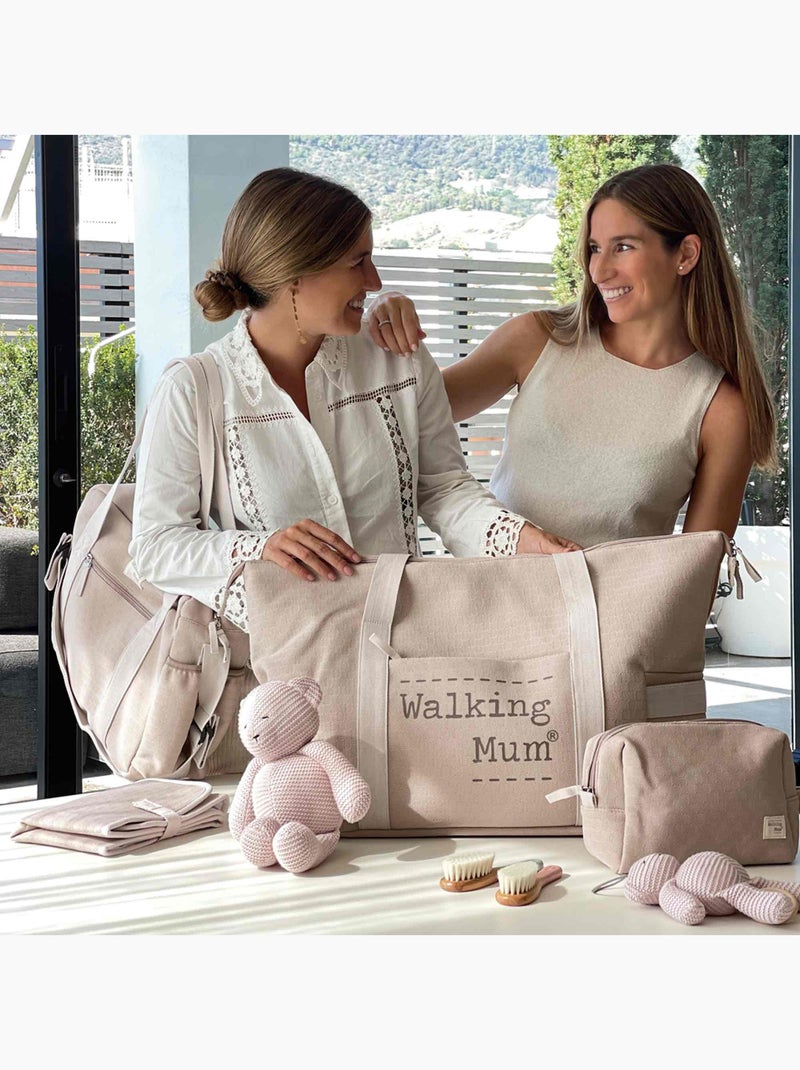 Walking Mum | Sac à langer XL Eco Mum Beige clair - Kiabi