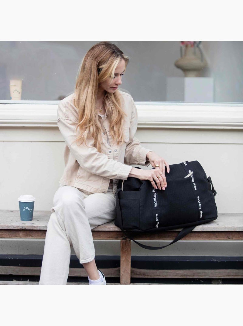 Walking Mum | Sac à langer XL Eco Mum Noir - Kiabi