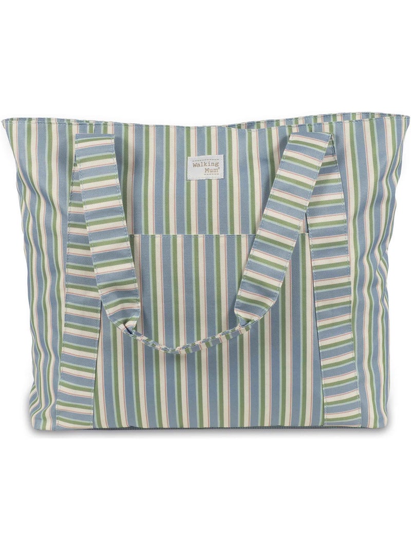 Walking Mum | Sac de plage famille anti-sable grand format Summer Vert - Kiabi