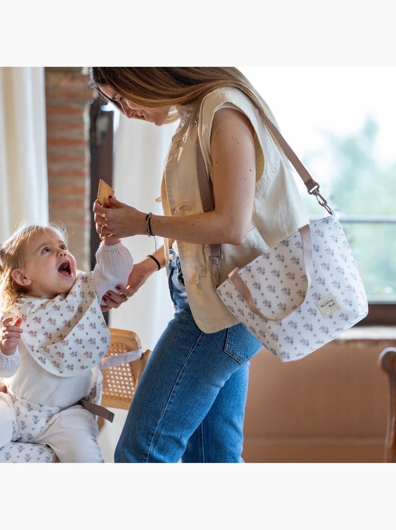 Walking Mum | Sac isotherme biberons Botton Beige - Kiabi