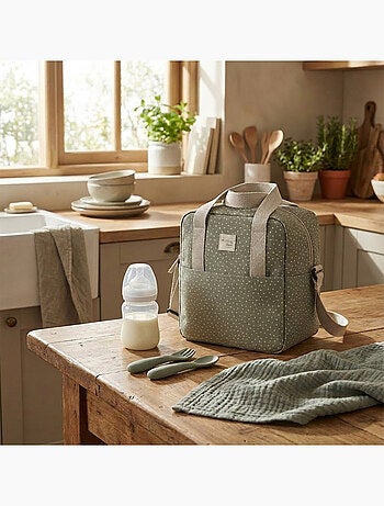 Walking Mum | Sac isotherme biberons Poppy à pois