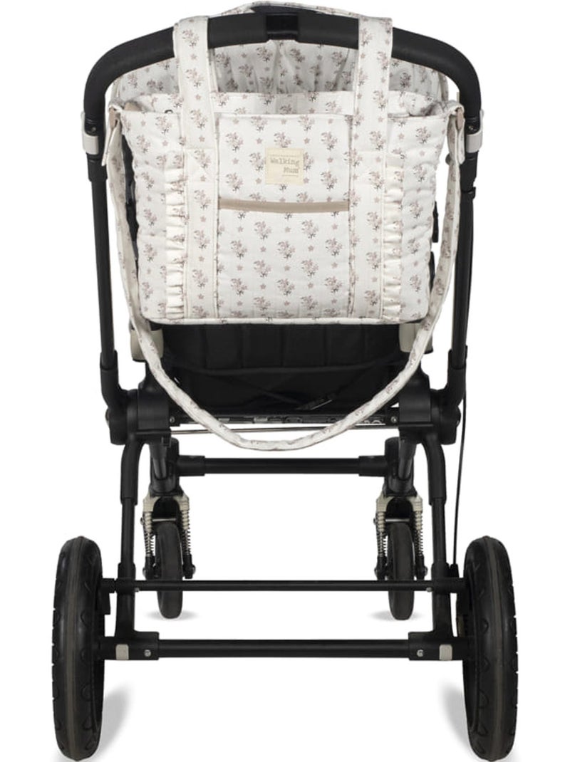 Walking Mum | Sac organisateur de poussette Botton Beige - Kiabi
