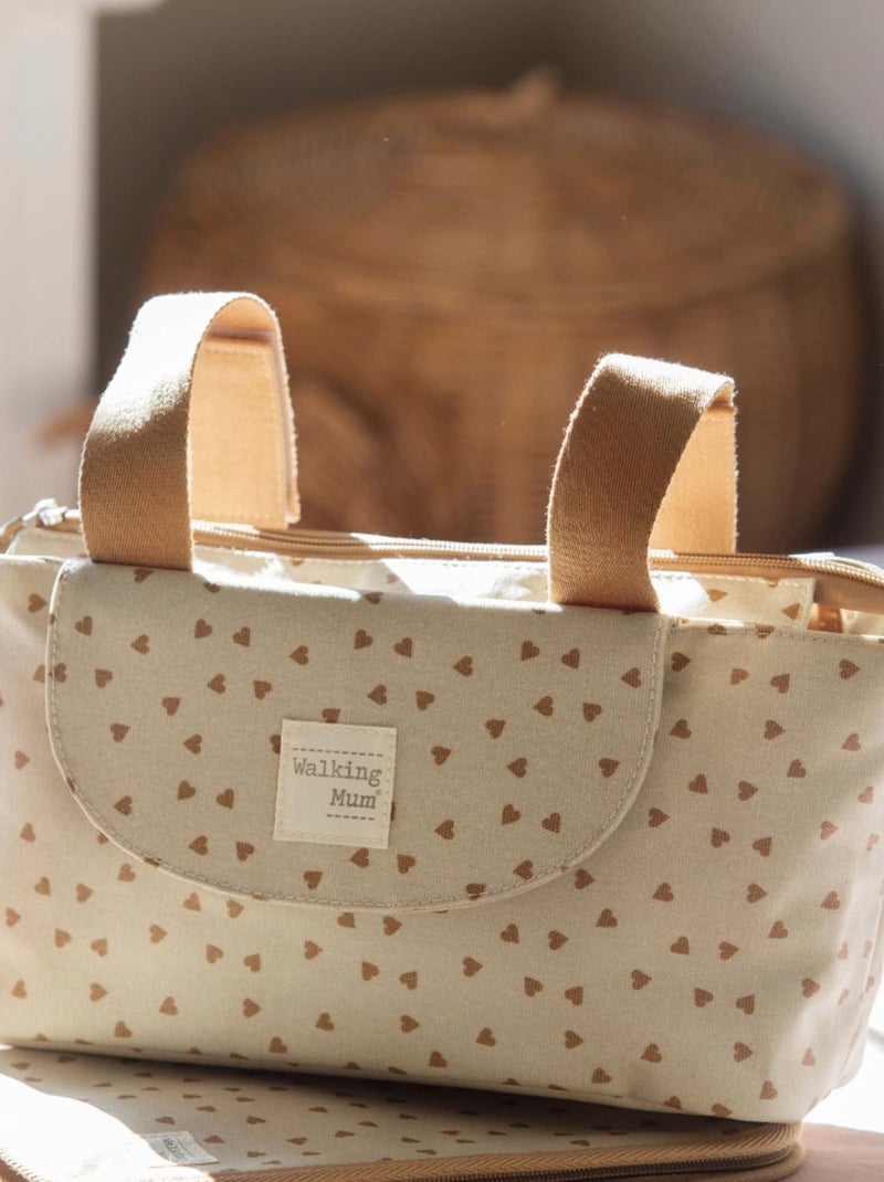 Walking Mum | Sac organisateur de poussette Poppy Marron clair - Kiabi