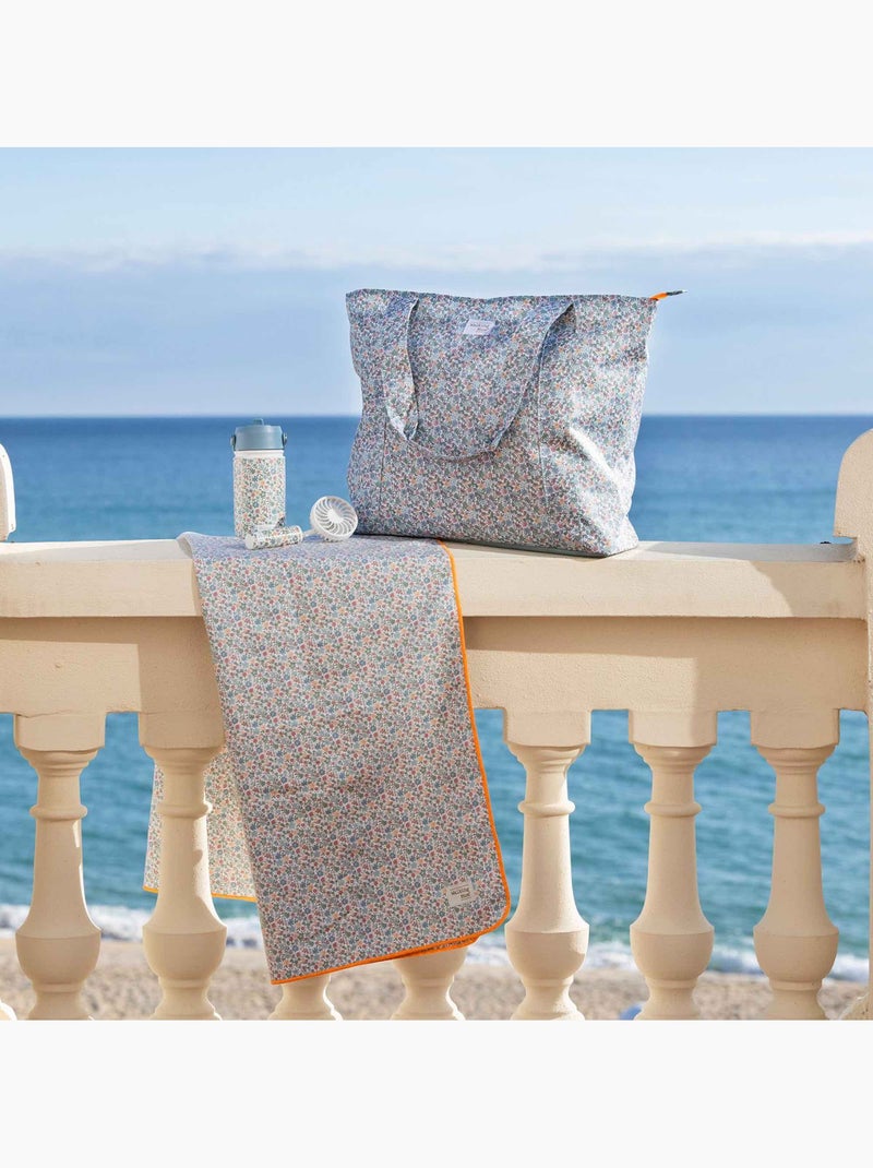 Walking Mum | Serviette de plage microfibre UPF 50+ Summer Blanc - Kiabi