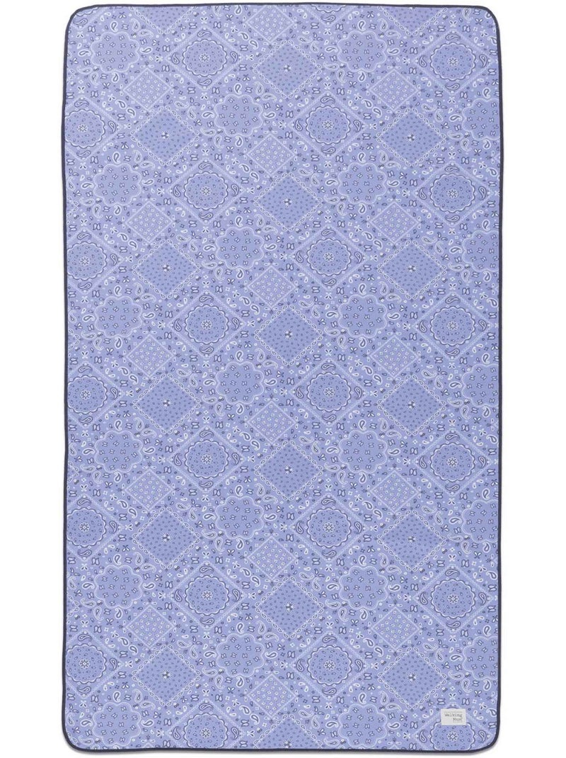 Walking Mum | Serviette de plage microfibre UPF 50+ Summer Bleu - Kiabi