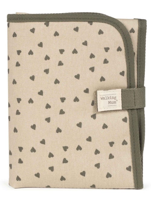 Walking Mum | Tapis à langer coeurs Poppy - Kiabi